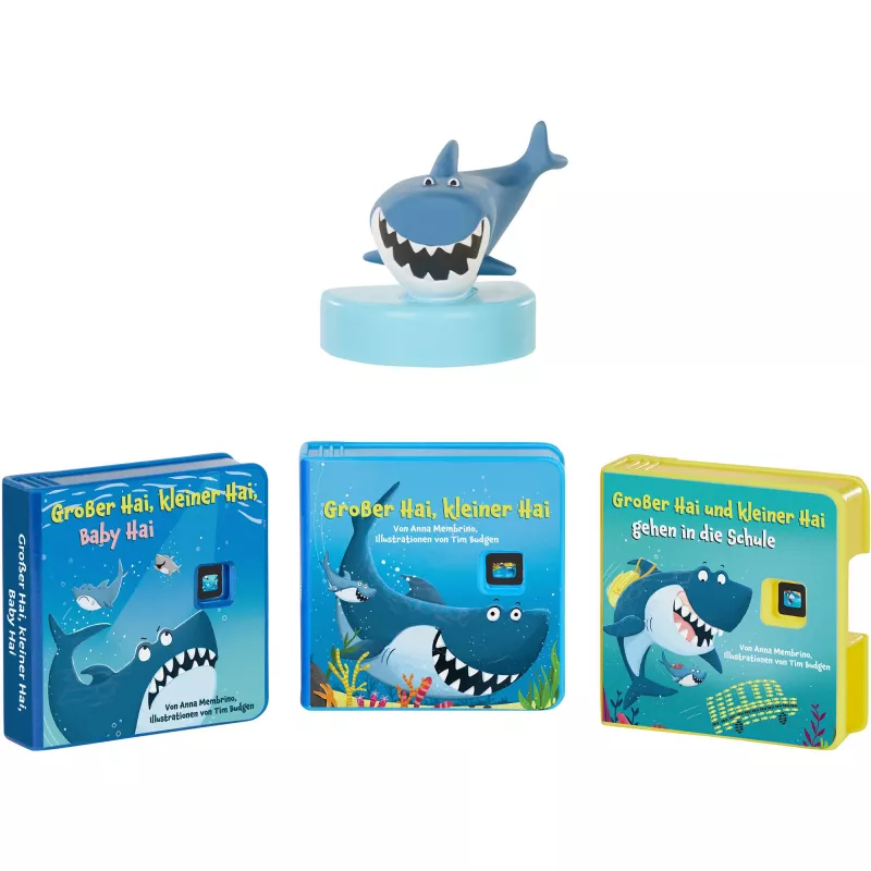 Little Tikes Story Dream Machine – Colección Big Shark Little Shark, audiolibro