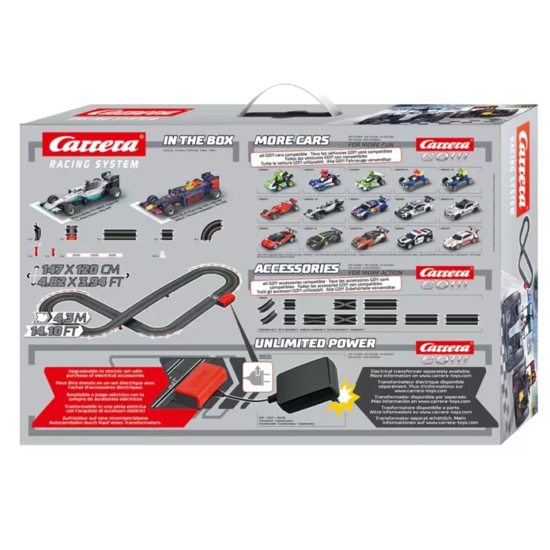 Circuito de slot Carrera Formula Champions pista 4,3 m – modelo Carrera 20063518