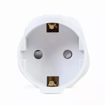 Gembird A-AC-EUFUKM-01 adaptador de red AC, toma Schuko UE a enchufe UK, 13 A