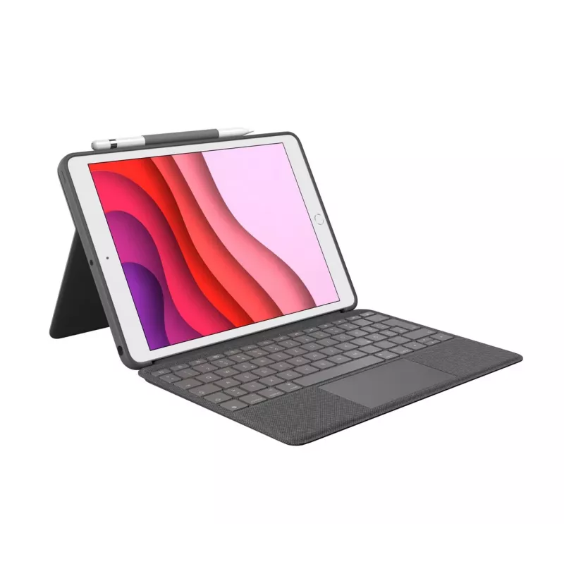 Funda de teclado Logitech Combo Touch para iPad 7. 8. 9. generación