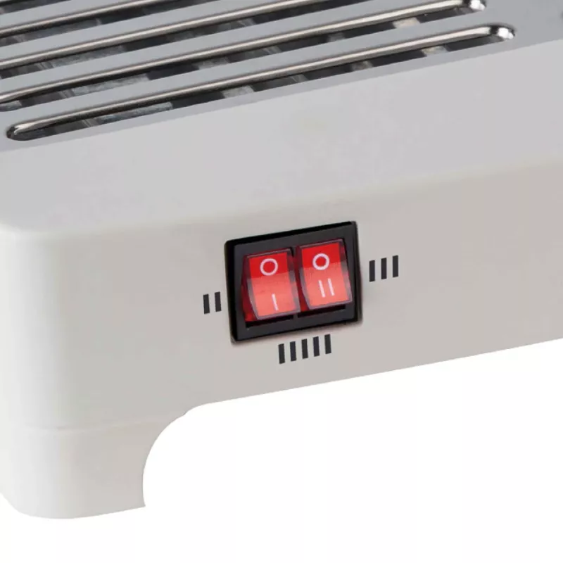 Tostadora JATA TT5016 1000 W gris acero inoxidable