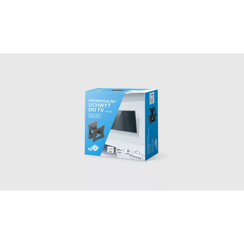 Soporte de pared para TV hasta 37 pulgadas, 20 kg, TB-152E, VESA máx. 200x200