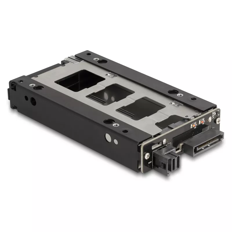 Delock Slim - Rack de almacenamiento móvil - slim bay (47005)