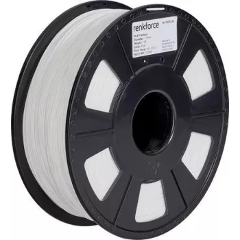 Material de impresión 3D Renkforce RF-4511190 ácido poliláctico (PLA) blanco 1 kg (RF-4511190)