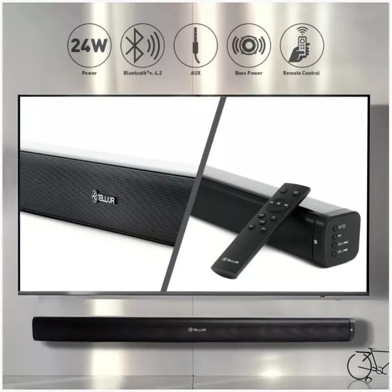 Altavoz barra de sonido Tellur TLL161151 24 W