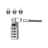 Candado de cable DICOTA D31717 negro 2 m