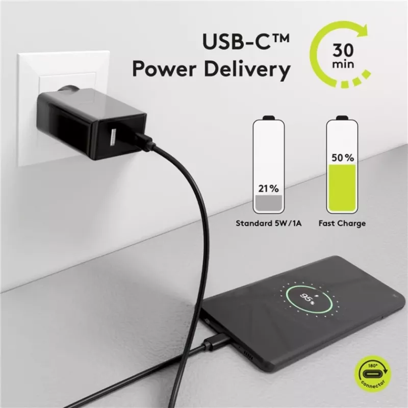 Cable USB Goobay 49254 negro