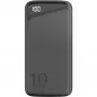 Batería externa de carga rápida 10.000 mAh (negra, USB-C PD, QC 3.0, 10.000 mAh)