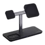 Estación de carga de sobremesa UNITEK P1212A 15 W inalámbrica ABS negro plata