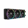 Thermaltake TS140 EX RGB Ventiladores de caja de 140 mm, pack de 3, negro (CL-F208-PL14SW-A)