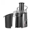 Exprimidor CLATRONIC AE 3532 1000 W, carcasa de acero inoxidable, contenedor de pulpa de 2 L, 2 velocidades, antigoteo