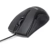DICOTA - Ratón - ambidiestro - Láser - 3 botones - Con cable - USB - Negro (D32011)