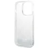Karl Lagerfeld KLHCP14XLMNMS iPhone 14 Pro Max 6.7 funda rígida plata / plata Liquid Glitter Monogram