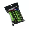 Cable de alimentación interno CableMod CM-PCAB-BKIT-NKKLG-3PK-R negro verde
