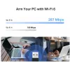Mercusys MA14N AX3000 Nano adaptador USB Wi-Fi, hasta 287 Mbps