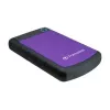 Transcend StoreJet 25H3P - Disco duro - 4TB - externo (portátil) - 2.5 (6,4 cm) - USB3.0 - AES de 256 bits - morado (TS4TSJ25H3P)