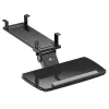 Soporte de teclado bajo mesa Maclean, regulable, máx. 5 kg, negro, MC-156 B