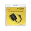 Adaptador de cable de vídeo DeLOCK 65256 Mini DisplayPort a VGA