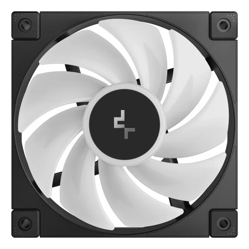 DeepCool FD12 ARGB R-FD12-BKAPN3-G ventiladores de caja, 120 mm (120x120x25), 12 V, pack de 3, negros
