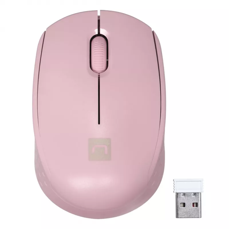 Ratón NATEC STORK hogar ambidiestro RF inalámbrico + USB Type-A óptico 1600 DPI