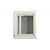 Armario de pared Extralink caja rack 6U 10 pulgadas gris cerradura con llave gestión de cables
