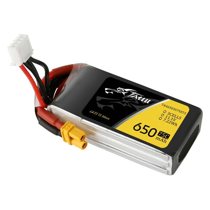 Batería Tattu 650mAh 11,1V 75C 3S1P