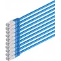 Cable de red ShiverPeaks 75711-HB-SET10 CAT6 S/FTP PIMF, 4 pares, hilo flexible