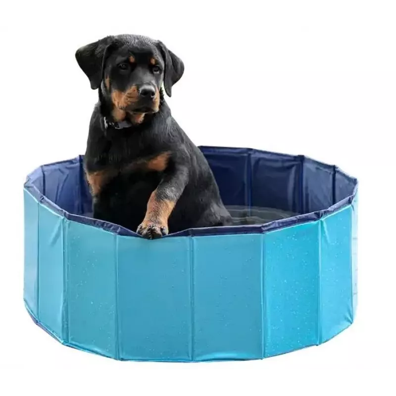 Piscina plegable para perros - 120x30 cm