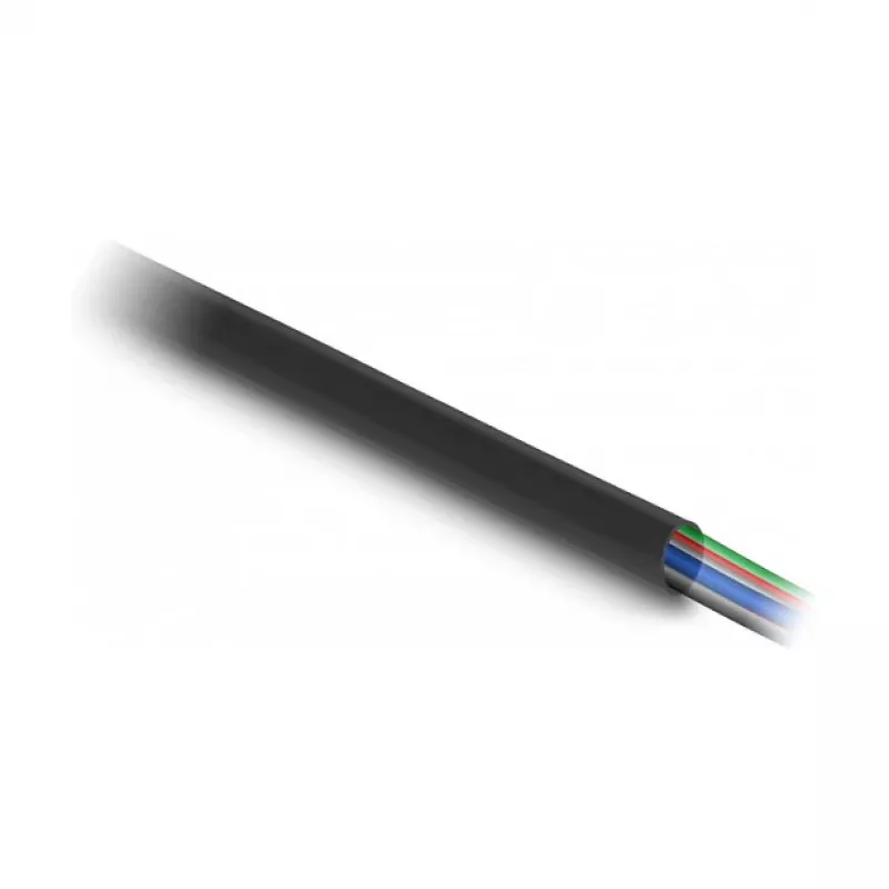 Tubo aislante de PVC DeLOCK 3 m x 8 mm negro