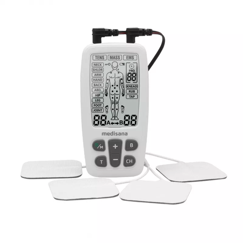Aparato de terapia del dolor TENS/EMS 3 en 1 Medisana TT 200