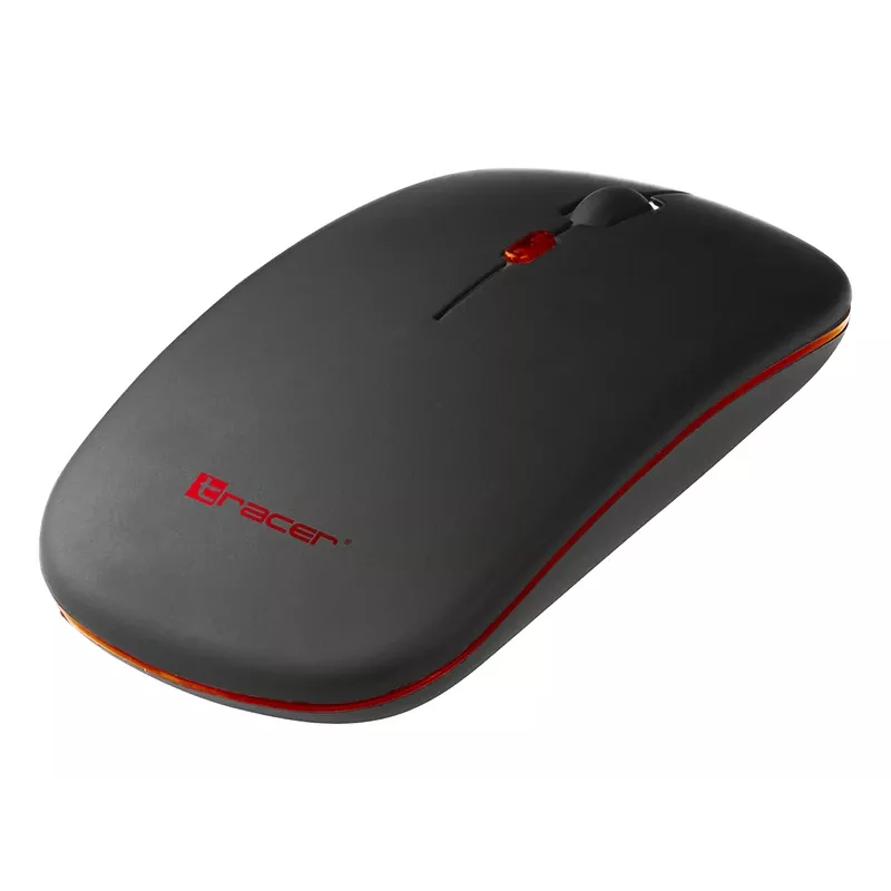 Ratón Tracer fino RF 2.4 Ghz/BT Negro