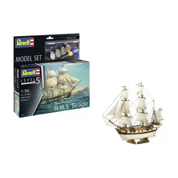 Maqueta de plástico REVELL Revell H.M.S. Beagle — escala no indicada, modelo de barco para montar