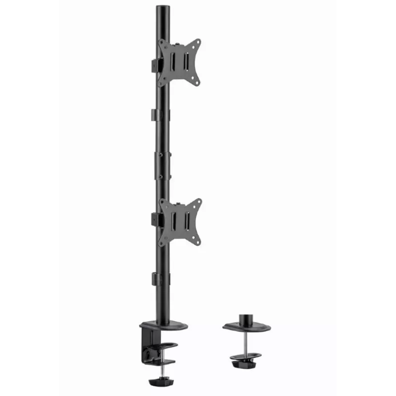 Soporte para monitor Gembird MA-D2-02, brazo de sobremesa para monitor, capacidad de carga máxima 9 kg