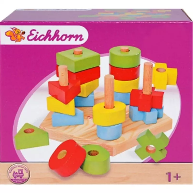 Juego de encaje, juego de habilidad 21 piezas