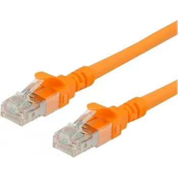 ROLINE - Cable de parcheo - RJ-45 (M) a RJ-45 (M) - 2 m - UTP - CAT 6a - Libre de halógenos, encapsulado, flexible - naranja (21.15.2772)