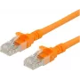 ROLINE - Cable de parcheo - RJ-45 (M) a RJ-45 (M) - 2 m - UTP - CAT 6a - Libre de halógenos, encapsulado, flexible - naranja (21.15.2772)