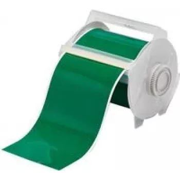 Brady, B-7569, vinilo estándar, verde, 101mm x 30m, para GlobalMark (120951)