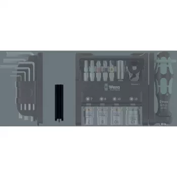 Adaptador Wera Tool-Check Modular 10,5 x 47,0 x 16,5 para sets Tool-Check