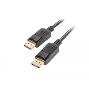 Cable DisplayPort LANBERG CA-DPDP-10CC-0005-BK 0,5 m, DisplayPort–DisplayPort, Negro