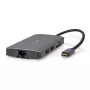 Adaptador multipuerto USB Nedis USB 3.2 Gen1 7 en 1 - conector macho USB-C™, salida HDMI™, Micro SD, conector hembra RJ45, SD, conector hembra USB-C™, 3x conector hembra USB-A, 5 Gbps (CCBW64240AT02)
