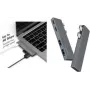 LogiLink UA0399 Hub USB 3.2 Gen2x2 4 puertos, PD, para MacBook y iPad, plateado (UA0399)