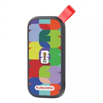 SanDisk - FIFA World Cup 2026 Edition - SSD - 1 TB - externo (portátil) - USB 3.2 Gen 2 (conector USB-C) (SDSSDE30F-1T00-G25)