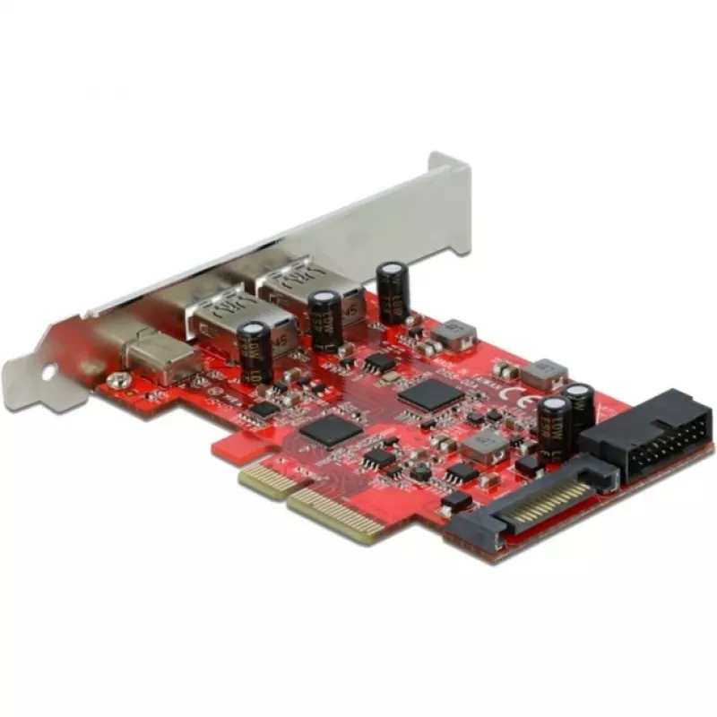 Tarjeta PCI Express x4 DeLOCK 90492 USB Type-C USB Type-A