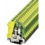 Borne de protección a tierra Phoenix Protective Earth Terminal 0,2-10 mm² gn-ge USLKG 6 N- (0442079)