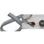 LogiLink Funda de cables con cremallera, 2,0 m, gris de poliéster, resistente a la abrasión, tracción y deformación, resistente a impactos - 1 unidad (KAB0072)