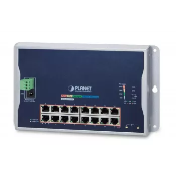 Switch gestionado PLANET WGS-4215-16P2S L2 Gigabit Ethernet 16 puertos PoE