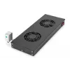 Digitus unidad de ventilador para instalación variable de 483 mm (19
