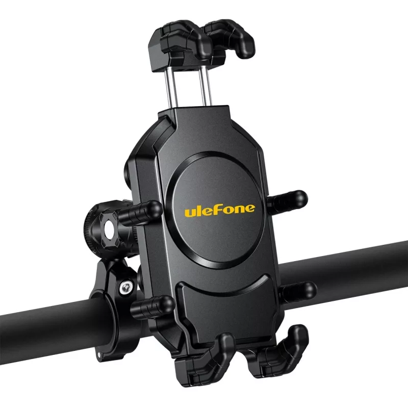 Soporte pasivo UleFone Armor Mount Pro para teléfonos móviles — soporte, para bicicleta y patinete, negro