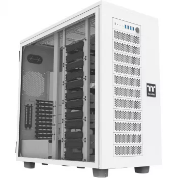 Thermaltake AX700 Grand Tour Caja E-ATX con ventana lateral de cristal (Blanco)