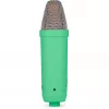 NT1 Signature +cable XLR+brazo de estudio de sobremesa, micrófono verde claro, pack